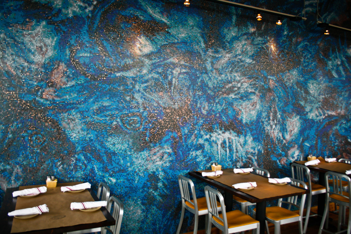Boston's Top Architectural Firms - Artaic Fish In Turmoil, Elkus Manfredi Legal Seafoods