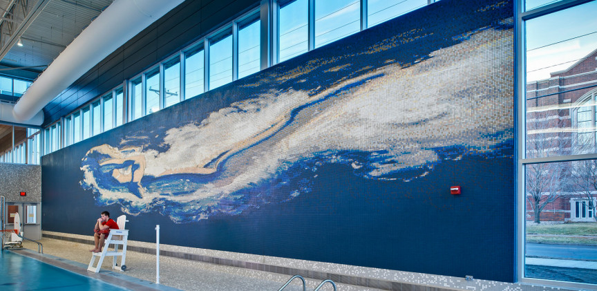 Iowa State University Swimming Pool Mural blogimage