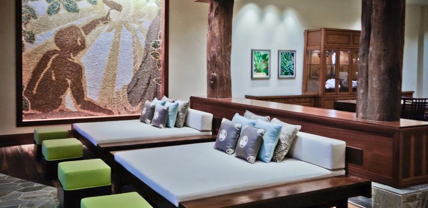 Hyatt Maui Stone Sun Mosaic Mural blogimage